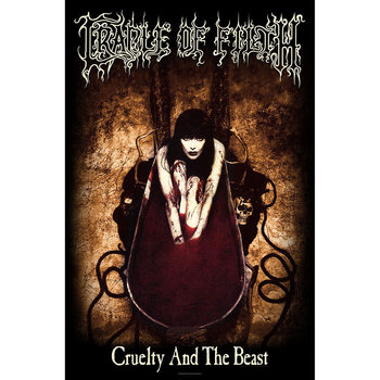 Poster de Têxteis Cradle Of Filth - Cruelty And The Beast