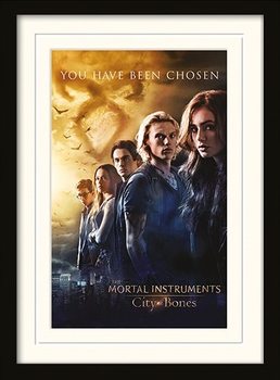 THE MORTAL INSTRUMENTS : LA CITÉ DES TÉNÈBRES – chosen Poster encadré en verre