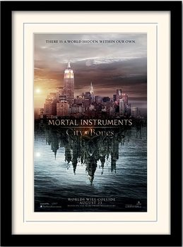 THE MORTAL INSTRUMENTS : LA CITÉ DES TÉNÈBRES – teaser Poster encadré en verre
