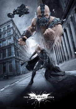 Framed 3D Poster BATMAN DARK KNIGHT RISES