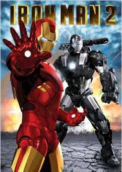 3D Poster IRON MAN 2 - hand