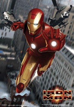 3D Poster IRON MAN - 3D