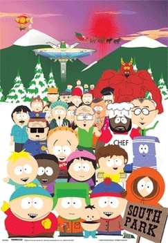Framed 3D Poster SOUTH PARK - 3D
