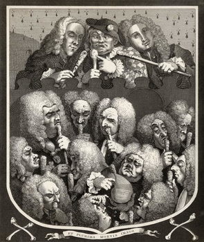 Poster A Consultation of Physicians, or The Company of Undertakers,