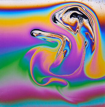 Poster abstract colors