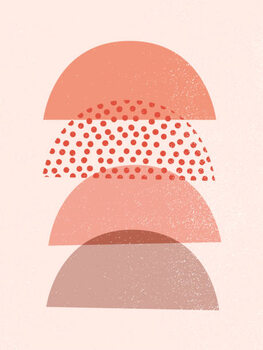 Poster Abstract contemporary aesthetic background with geometric