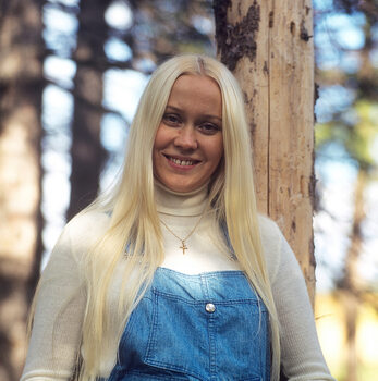 Slika na platnu Agnetha Fältskog, 1972