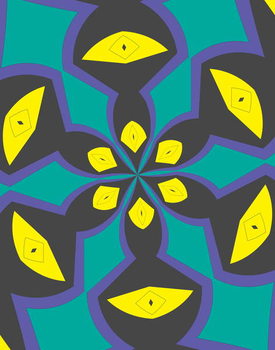 Slika na platnu arabesque #4,2019,