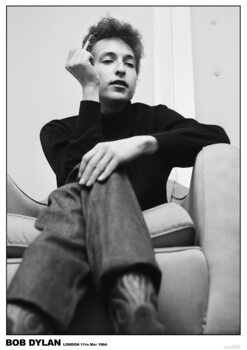 Poster Bob Dylan - London 1964