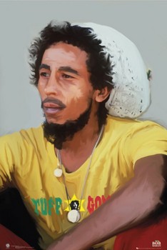 Poster Bob Marley - painting