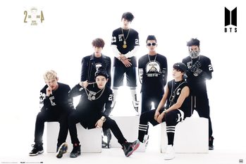 Poster BTS - Black And White