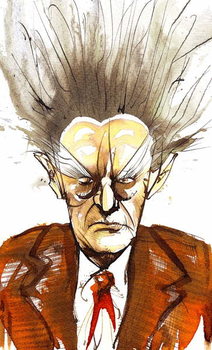 Slika na platnu Edgard Varèse, American composer of French origin