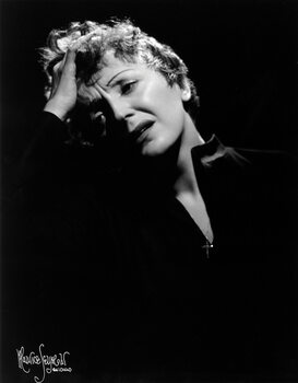 Slika na platnu Edith Piaf, photographed on 5 September 1955
