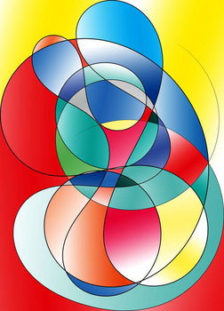 Slika na platnu embrace,2019,