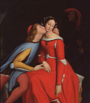Slika na platnu Francesca da Rimini and Paolo Malatesta, 1819