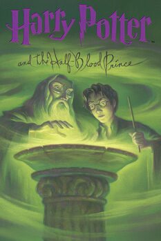 Slika na platnu Harry Potter - Half-Blood Prince book cover