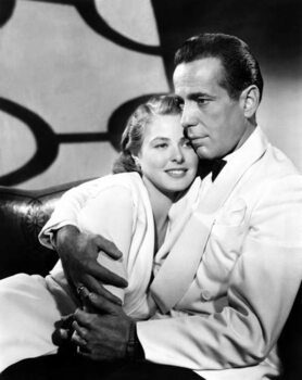Poster Ingrid Bergman And Humphrey Bogart,