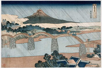 Poster Kintai Bridge, Suo Province'