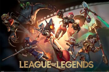 Poster League of Legends - Riot