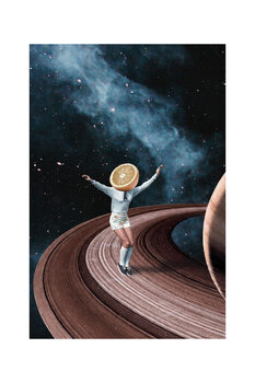 Poster Maarten Léon - Jumping oranges in my head