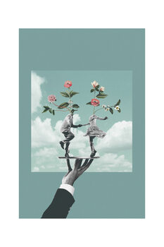 Poster Maarten Léon - Let's go dancing