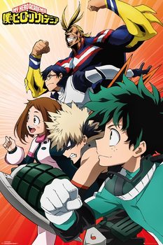 Poster My Hero Academia - Heroes