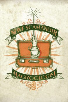 Slika na platnu Newt Scammander - Magizoologist