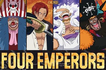 Poster One Piece - The Four Emperors