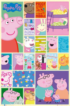Poster PEPPA PIG - grid