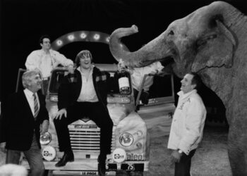 Poster Pierre Pouillot, CEO De Lee Cooper And Gerard Depardieu