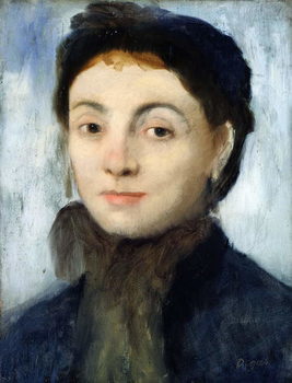 Slika na platnu Portrait of Josephine Gaujelin, 1867