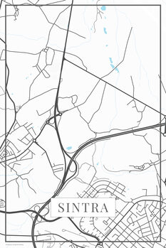 Slika na platnu Sintra white