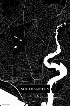Slika na platnu Southampton black