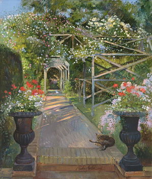 Slika na platnu The Rose Trellis, Bedfield, 1996