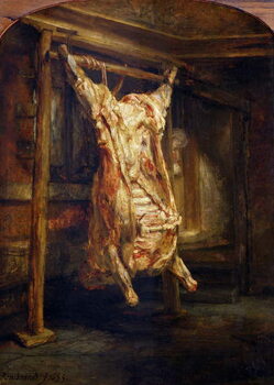 Poster The Slaughtered Ox, 1655