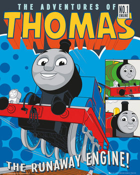 Poster Thomas le petit train - Runaway Train