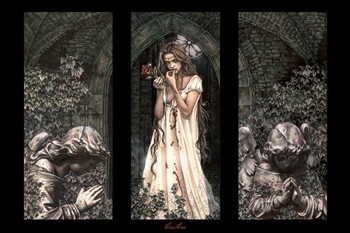 Poster Victoria Frances - triptych