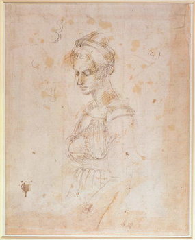 Slika na platnu W.41 Sketch of a woman