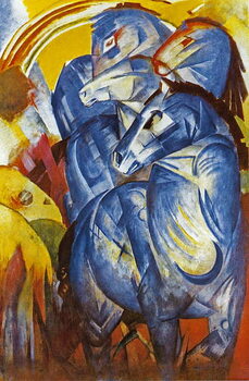 Poster A Tower of Blue Horses, 1913