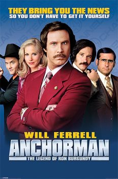 Poster ANCHORMAN - cast