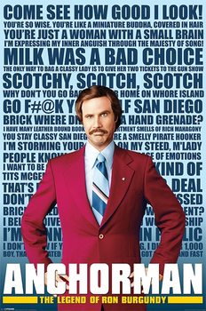 Poster ANCHORMAN - quotes