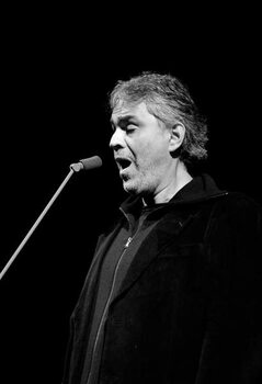 Плакат Andrea Bocelli