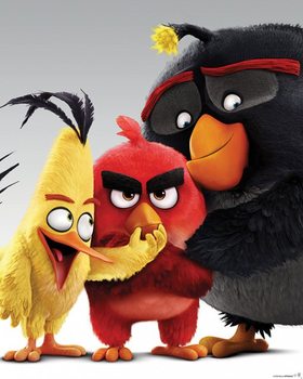 Poster Angry Birds - Characters