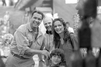 Canvas Print Arnold Schwarzenegger, Collateral Damage 2001