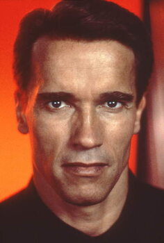 Poster Arnold Schwarzenegger, Total Recall 1990