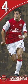 Poster Arsenal - fabregas 07/08