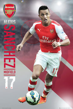 Poster Arsenal FC - Sanchez 14/15