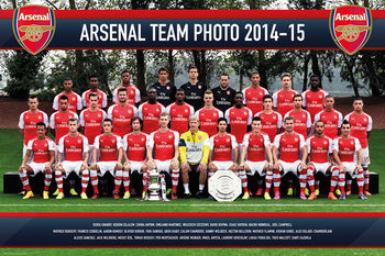Poster Arsenal FC - Team Photo 14/15