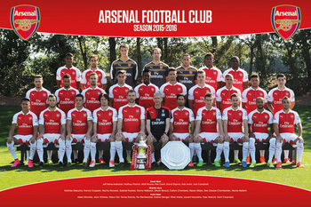Poster Arsenal FC - Team Photo 15/16