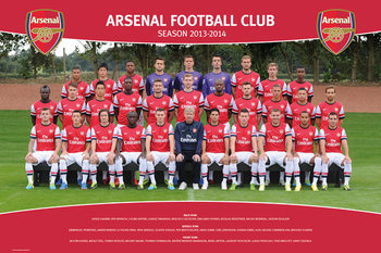 Poster Arsenal FC - Team Photo13/14